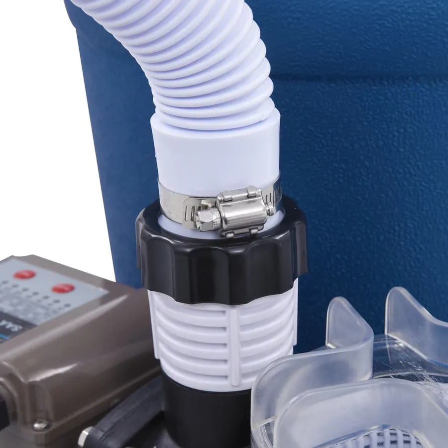 Pompe filtrante à sable avec minuterie 530 W 10980 L/h - 6