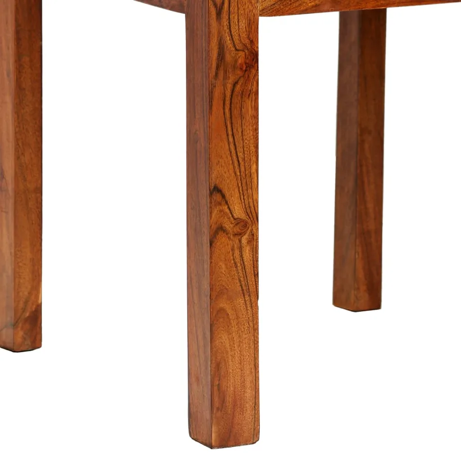 Chaise à manger lot de 2 Bois avec finition miel Moderne - 6