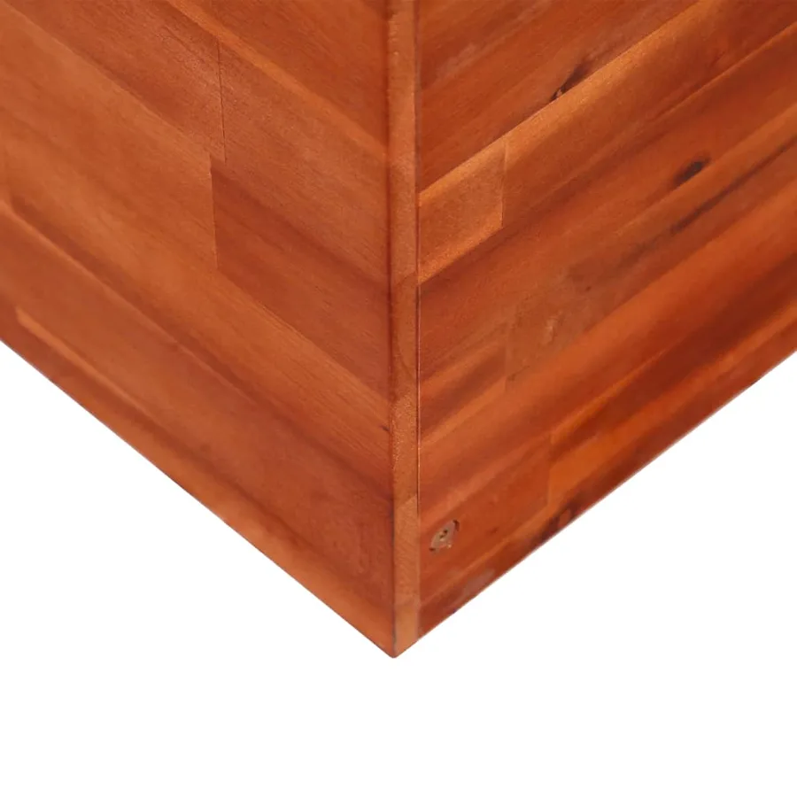 Lit surélevé de jardin Bois d'acacia 200x50x50 cm - 4
