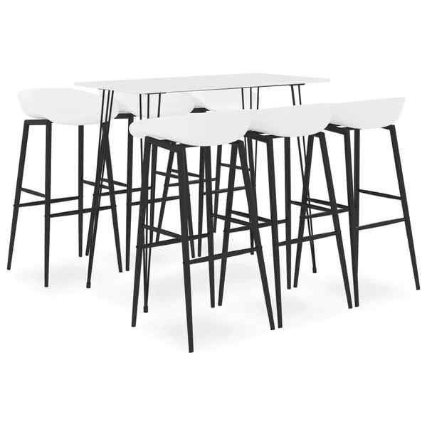 Ensemble de bar 7 pcs Blanc