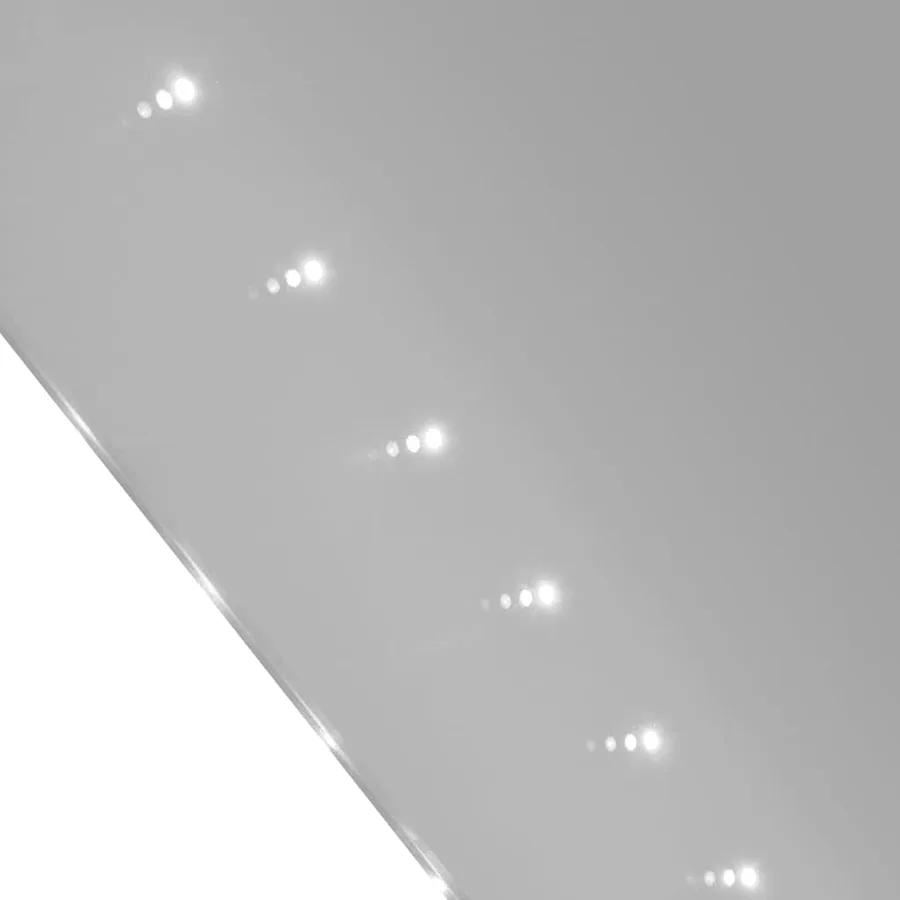 Miroir de salle de bain 60 x 80 cm avec lumières LED - 3