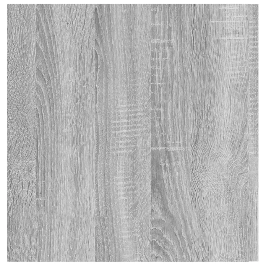 Armoire murale Sonoma gris 80x39x40 cm Bois d'ingénierie - 7