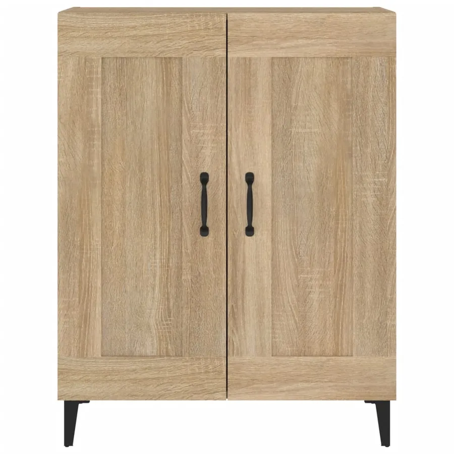 Buffet Chêne sonoma 69,5x34x90 cm Bois d'ingénierie - 6