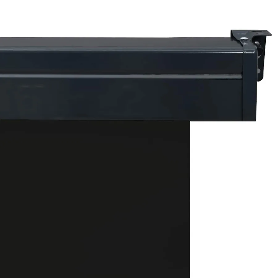 Auvent latéral de balcon 65x250 cm noir - 7