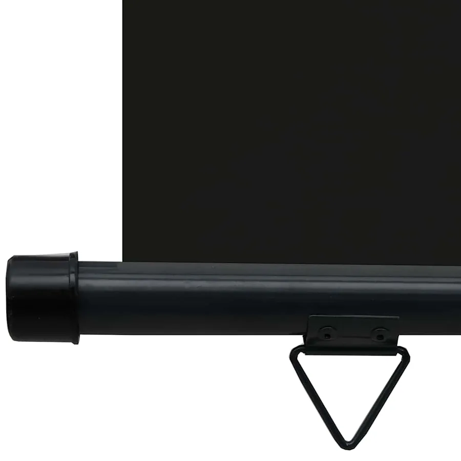 Auvent latéral de balcon 65x250 cm noir - 8