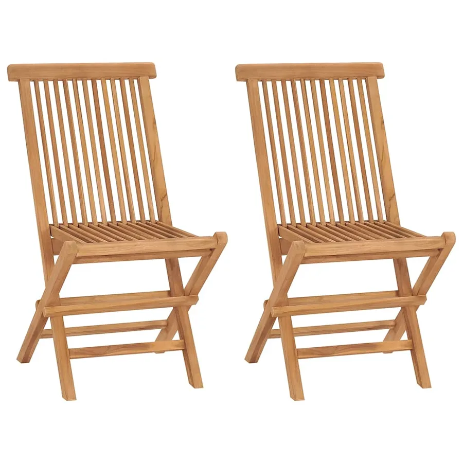 Ensemble à manger de jardin 3 pcs Bois de teck massif - 3