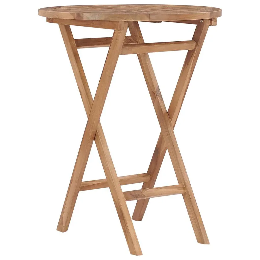 Ensemble à manger de jardin 3 pcs Bois de teck massif - 5