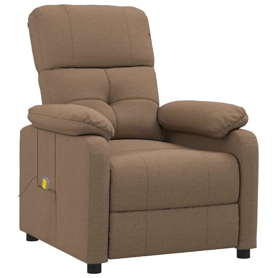 Fauteuil de massage Marron Tissu - 2