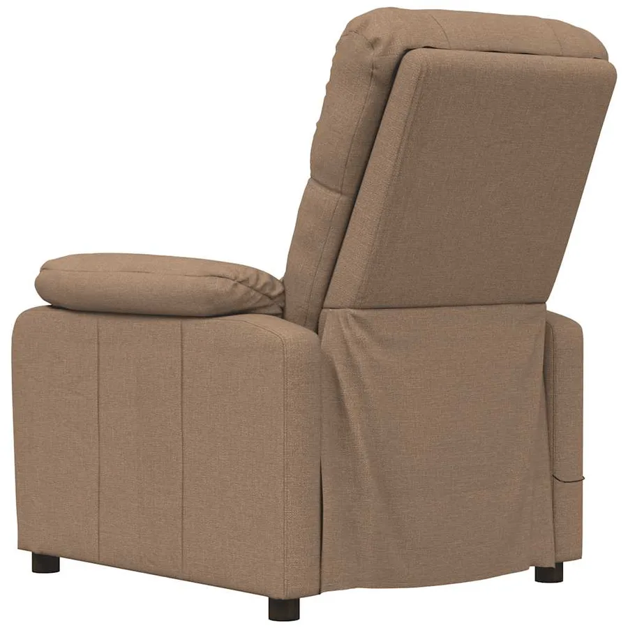 Fauteuil de massage Marron Tissu - 5