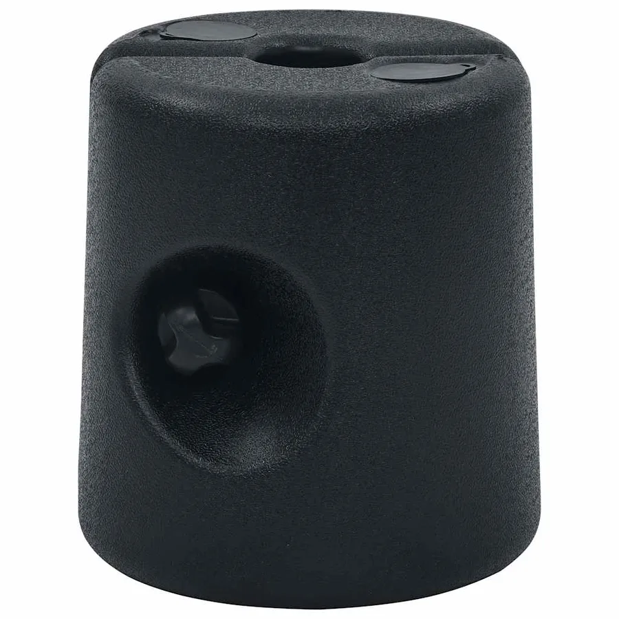 Poids de tonnelle 4 pcs PE Noir - 4