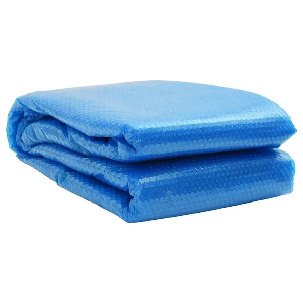 Couverture de piscine rectangulaire 800x500 cm PE Bleu
