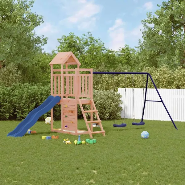 Aire de jeux d'extérieur bois massif de douglas