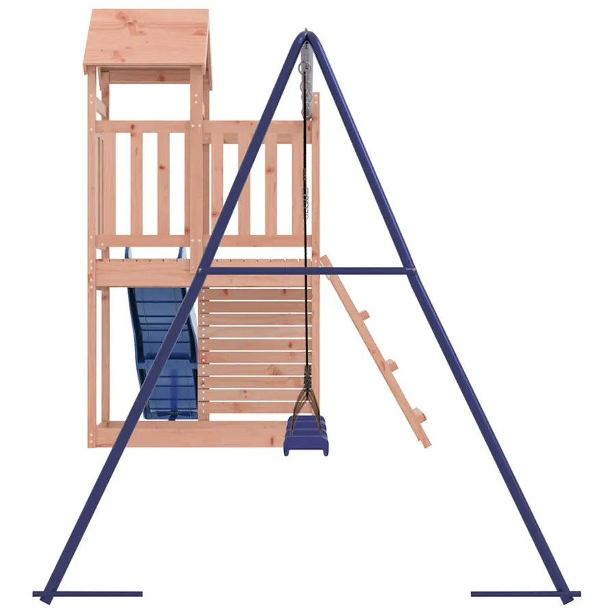 Aire de jeux d'extérieur bois massif de douglas - 5