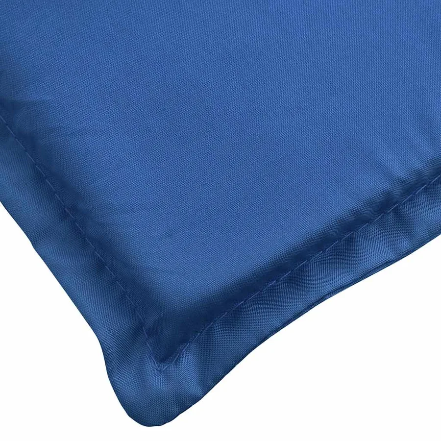 Coussin de chaise de terrasse bleu royal (75+105)x50x4 cm - 7