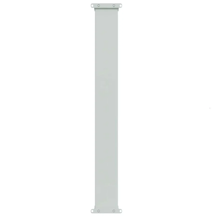 Auvent latéral rétractable de patio 117x600 cm Crème - 5