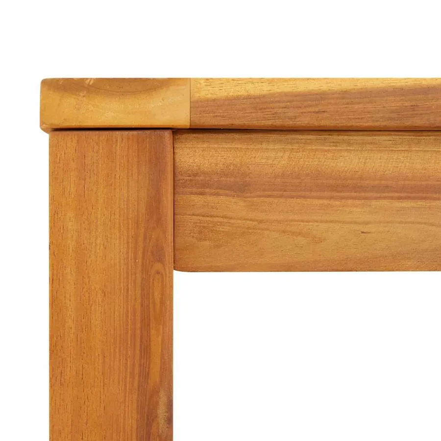 Table de jardin 85x85x74 cm Bois d'acacia massif - 9
