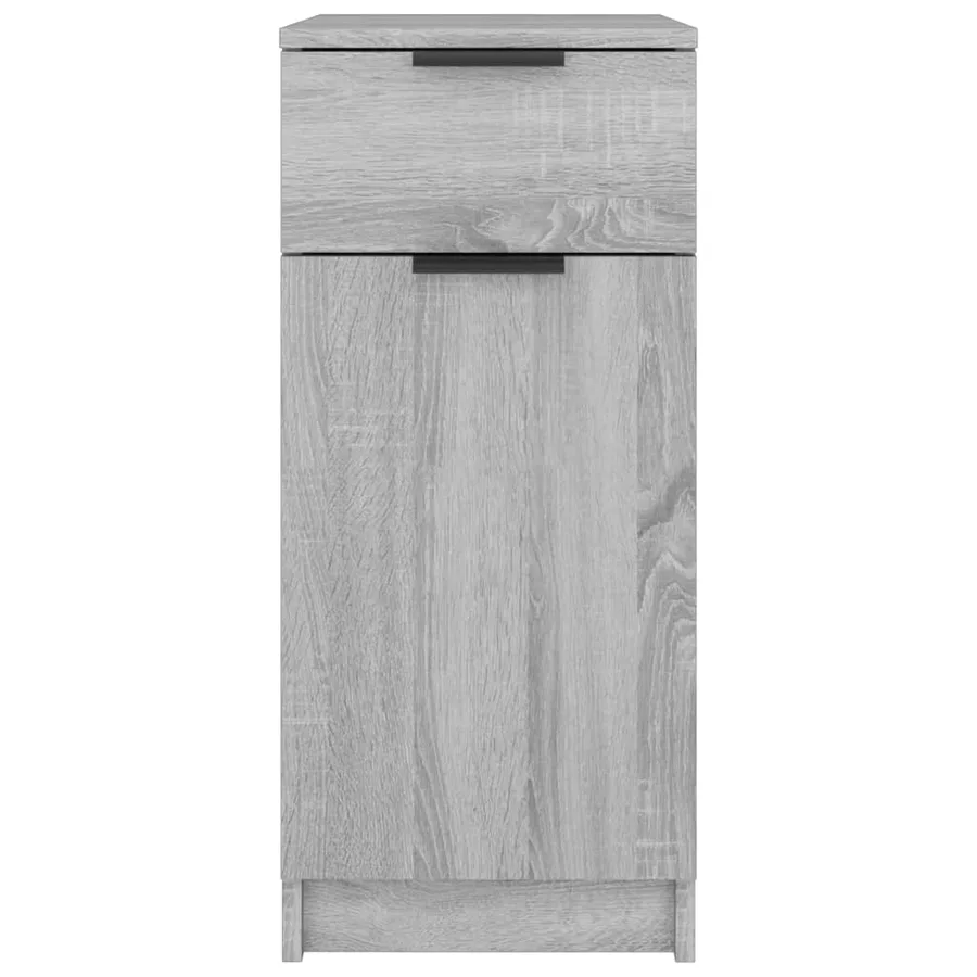 Armoire de bureau Sonoma gris 33,5x50x75 cm Bois d'ingénierie - 6