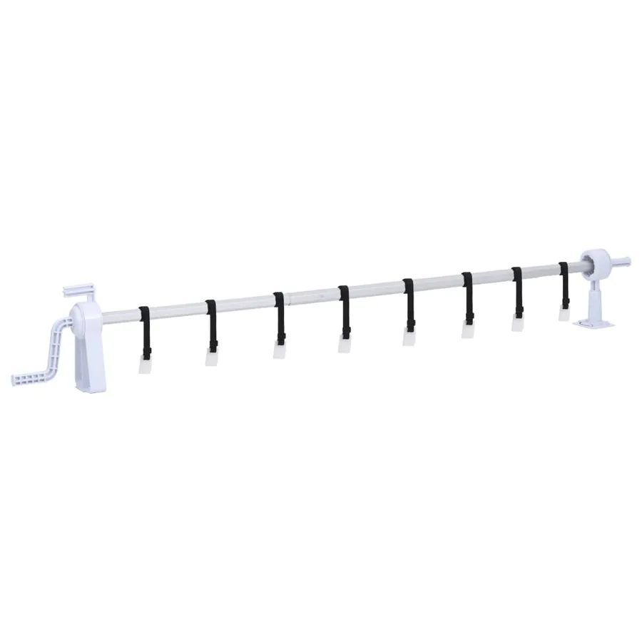 Rouleau de couverture de piscine avec base en plastique