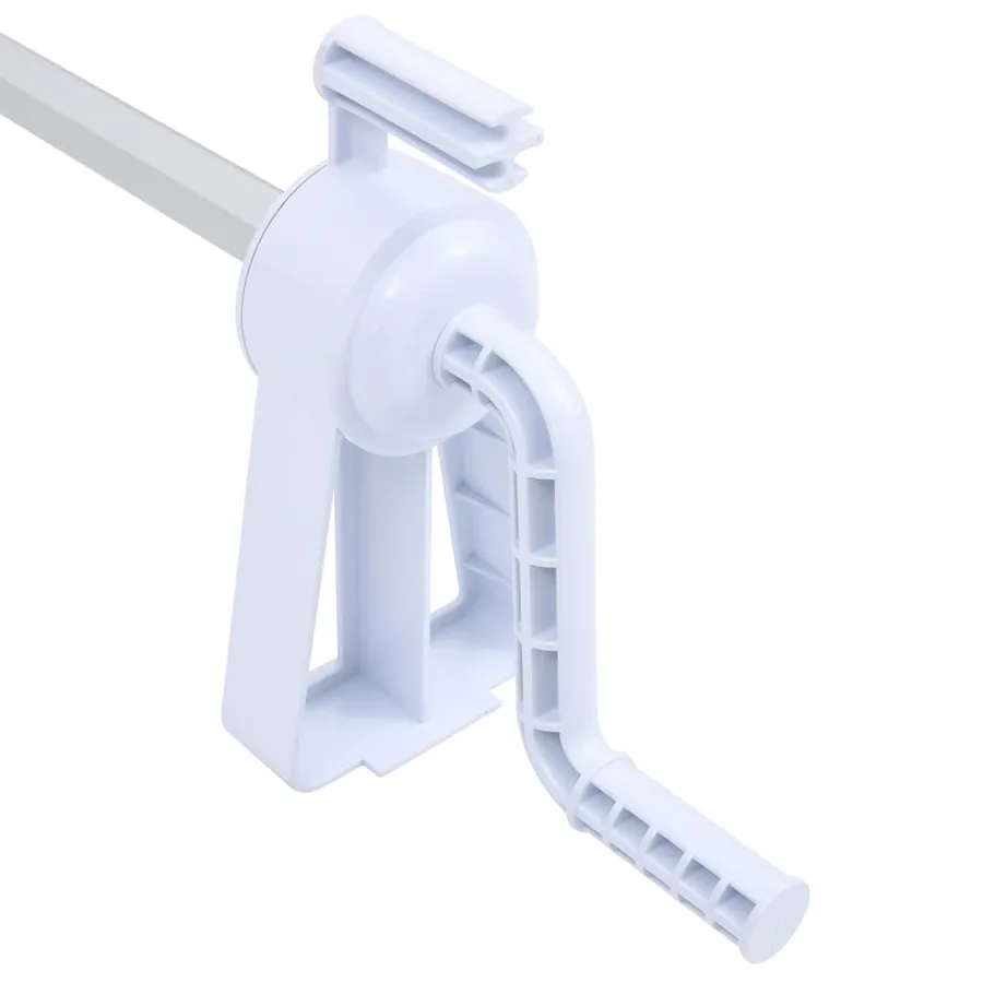 Rouleau de couverture de piscine avec base en plastique - 4