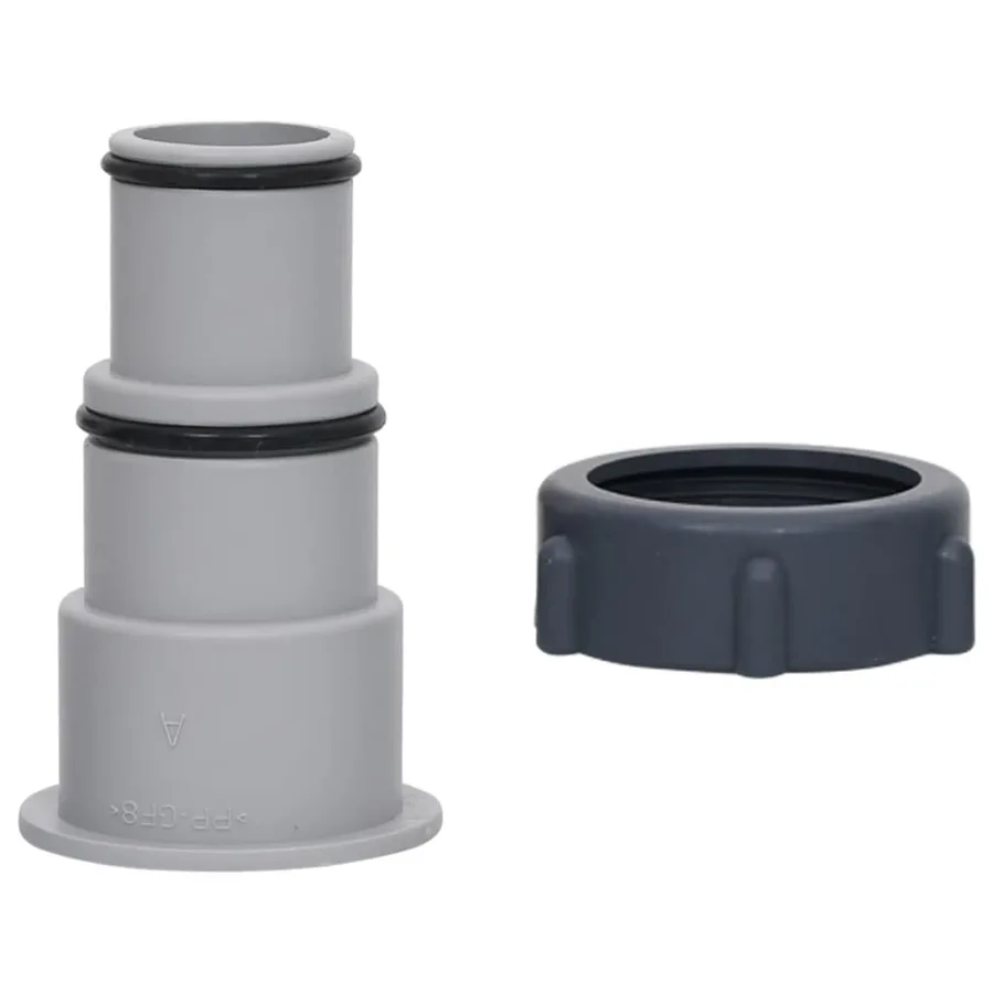 Adaptateurs de tuyau de piscine 2 pcs Plastique - 6