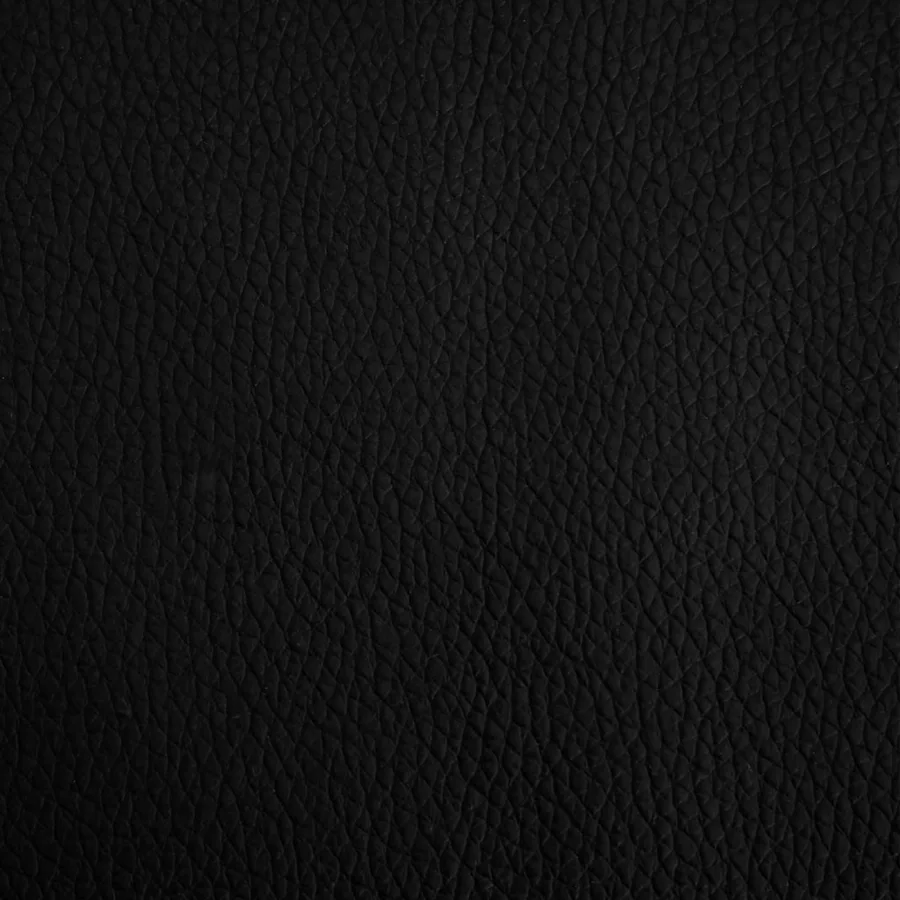 Lit pour chien noir 70x45x30 cm similicuir - 6