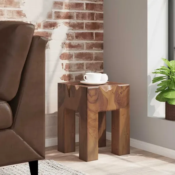 Tabouret Bois de teck massif