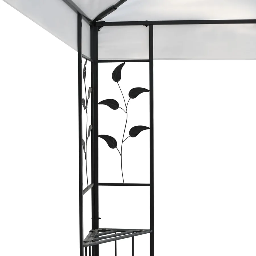 Tonnelle 3x6 m Blanc - 4