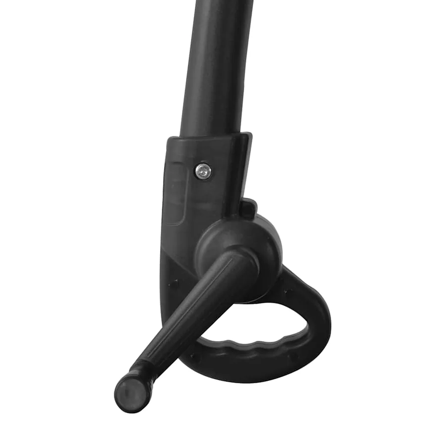 Parasol de jardin en porte-à-feux avec mât en acier anthracite - 7
