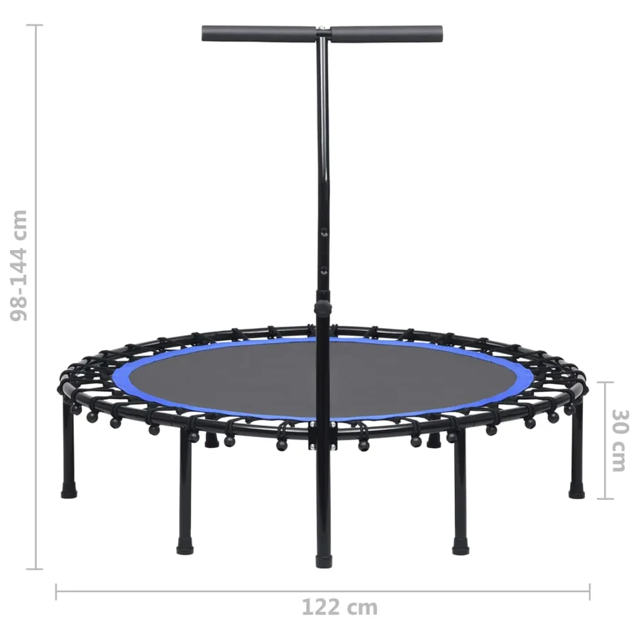 Trampoline de fitness avec poignée 122 cm - 7
