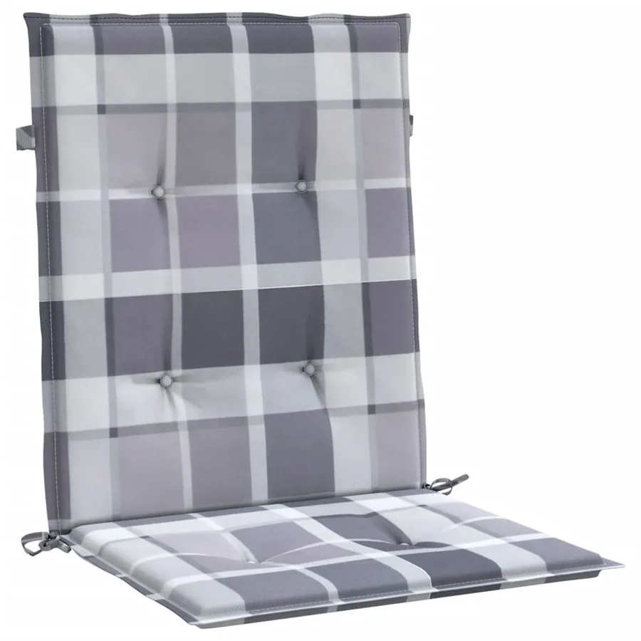Coussins de chaise de jardin à dossier bas lot de 6 - 4