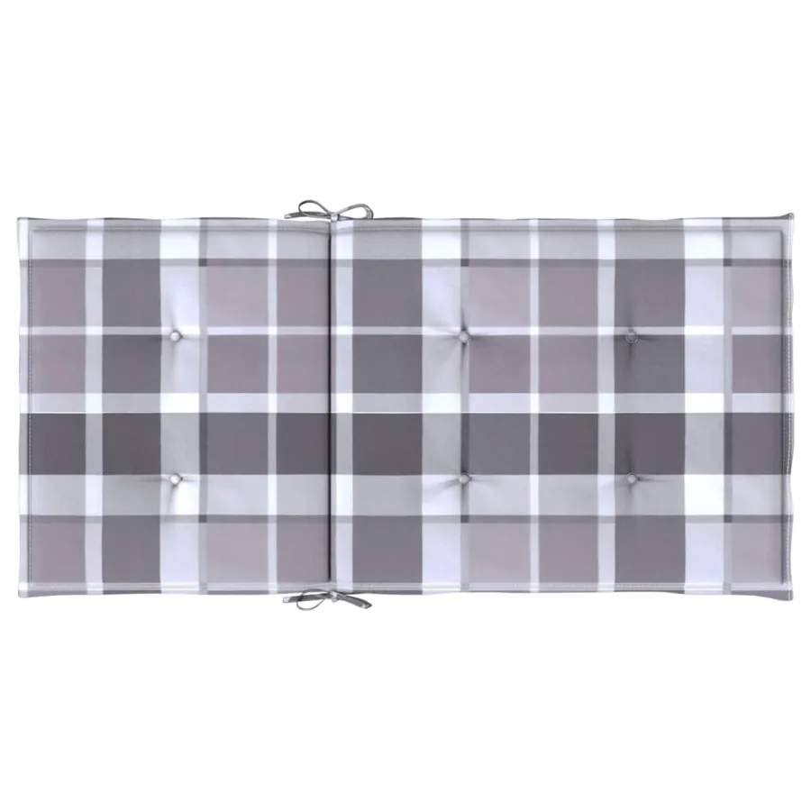 Coussins de chaise de jardin à dossier bas lot de 6 - 6