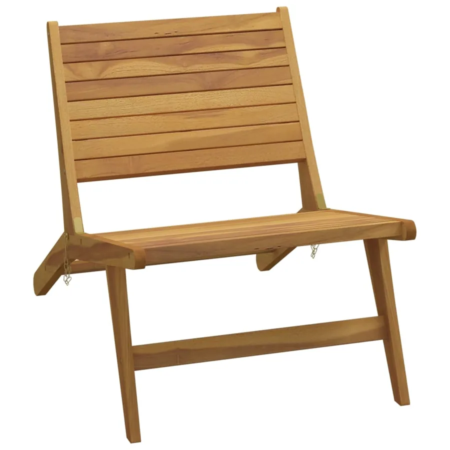 Chaise de jardin Bois de teck solide - 2