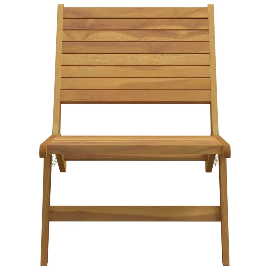 Chaise de jardin Bois de teck solide - 3