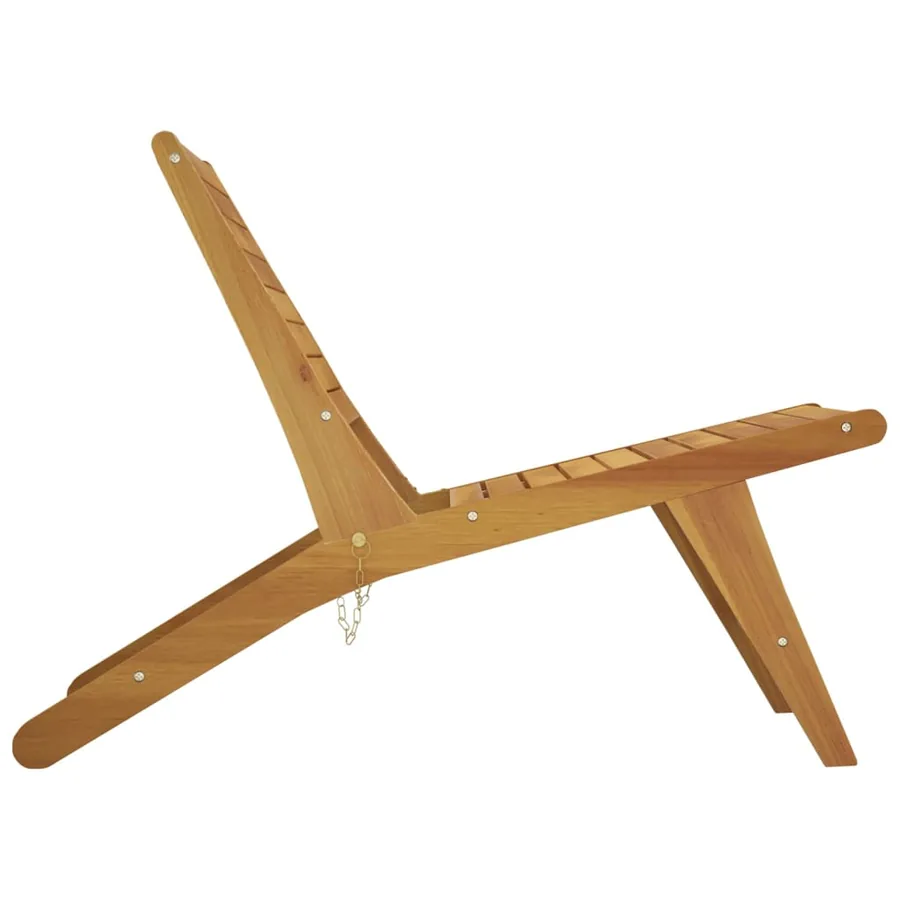 Chaise de jardin Bois de teck solide - 4