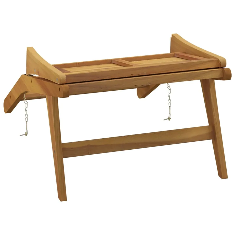 Chaise de jardin Bois de teck solide - 5