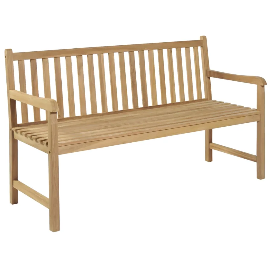 Banc de jardin 150 cm Teck