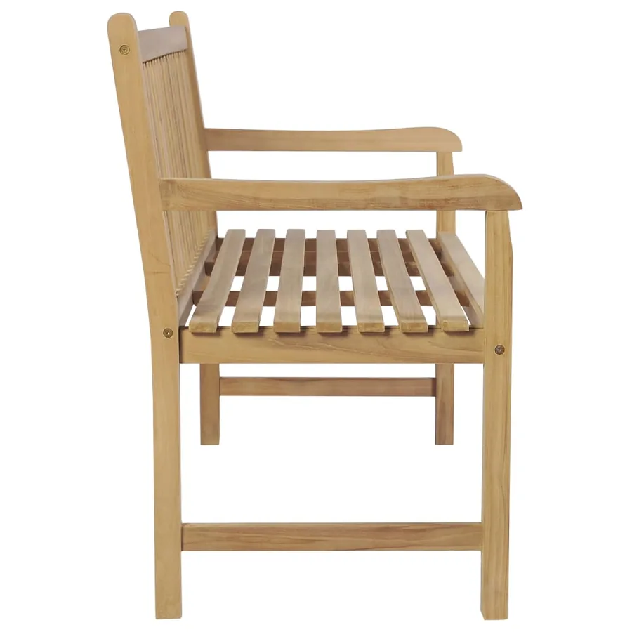 Banc de jardin 150 cm Teck - 3