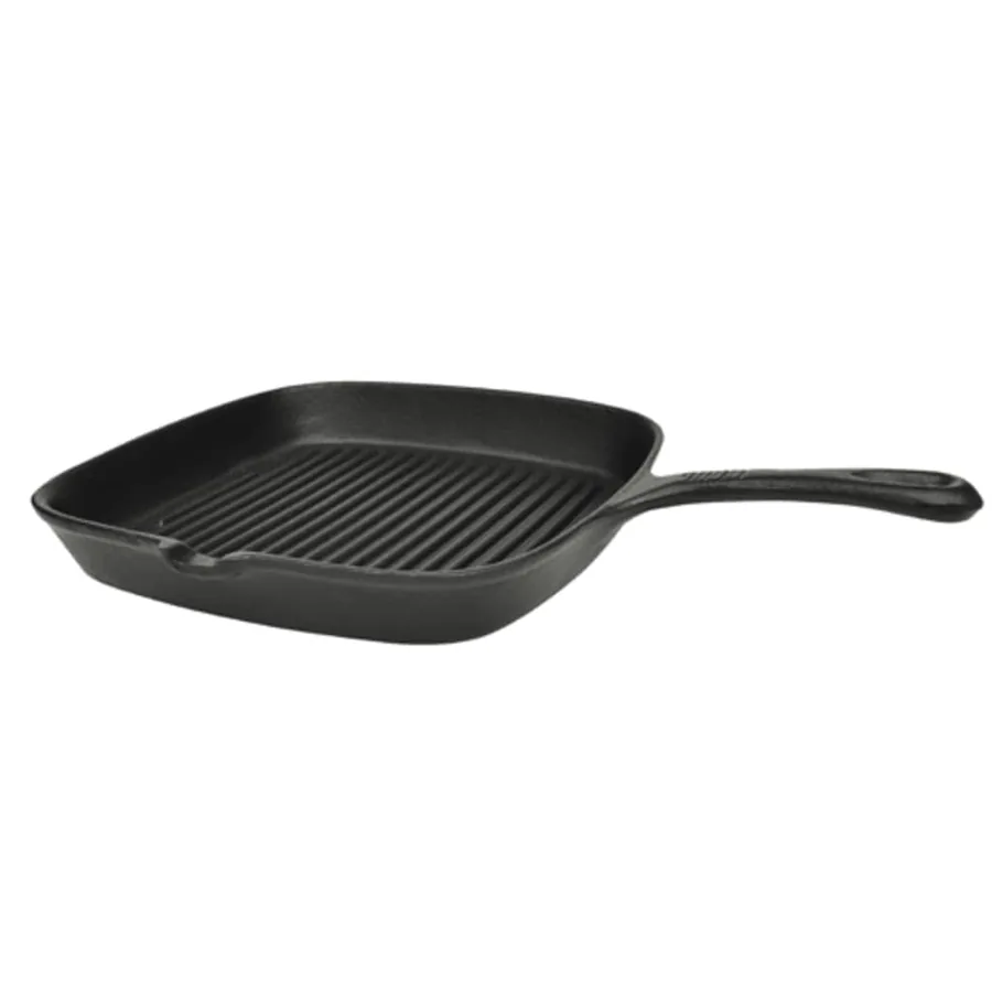 Poêle grille en fonte 24x23 cm - 2