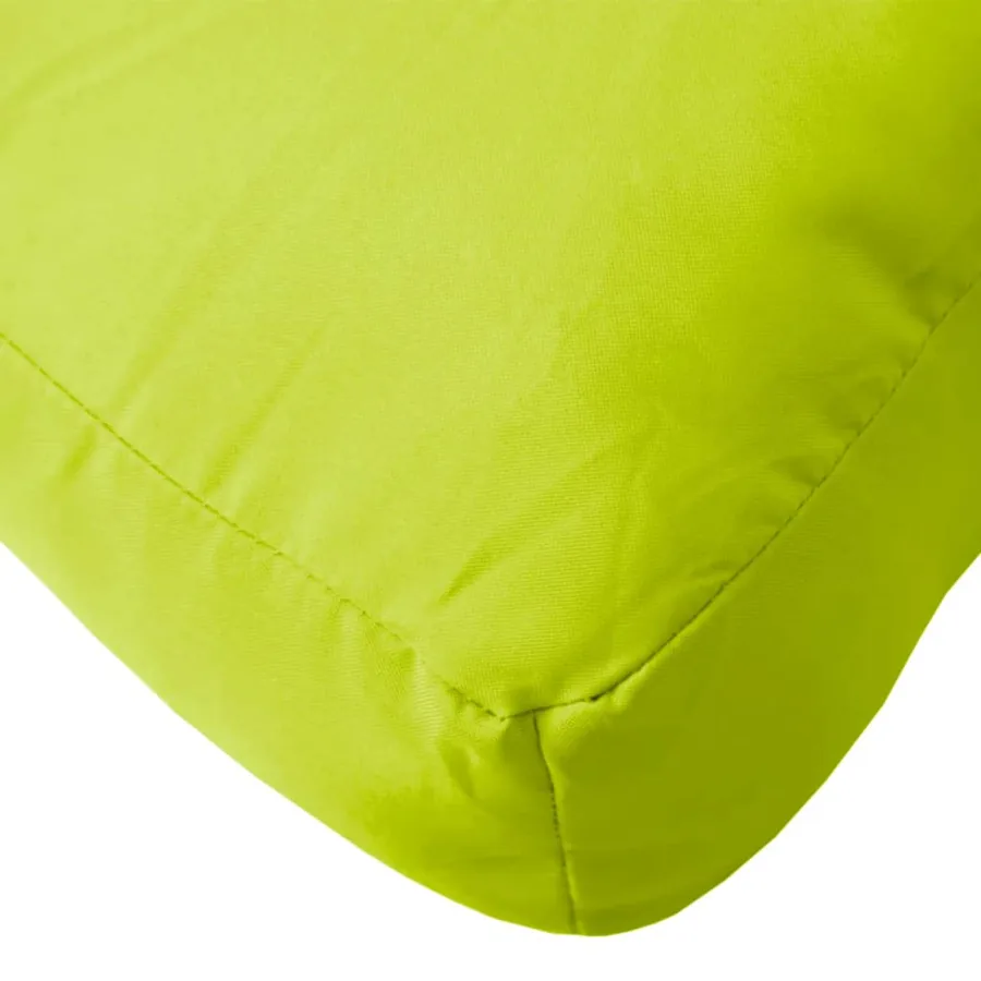 Coussins de palette lot de 2 vert vif tissu oxford - 8