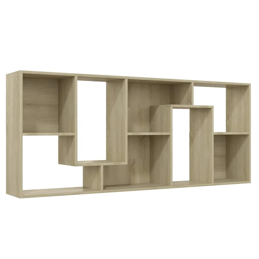 Bibliothèque Chêne sonoma 67x24x161 cm Bois d'ingénierie - 6
