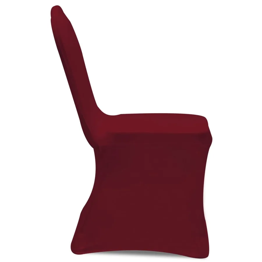 Housses élastiques de chaise Bordeaux 30 pcs - 4