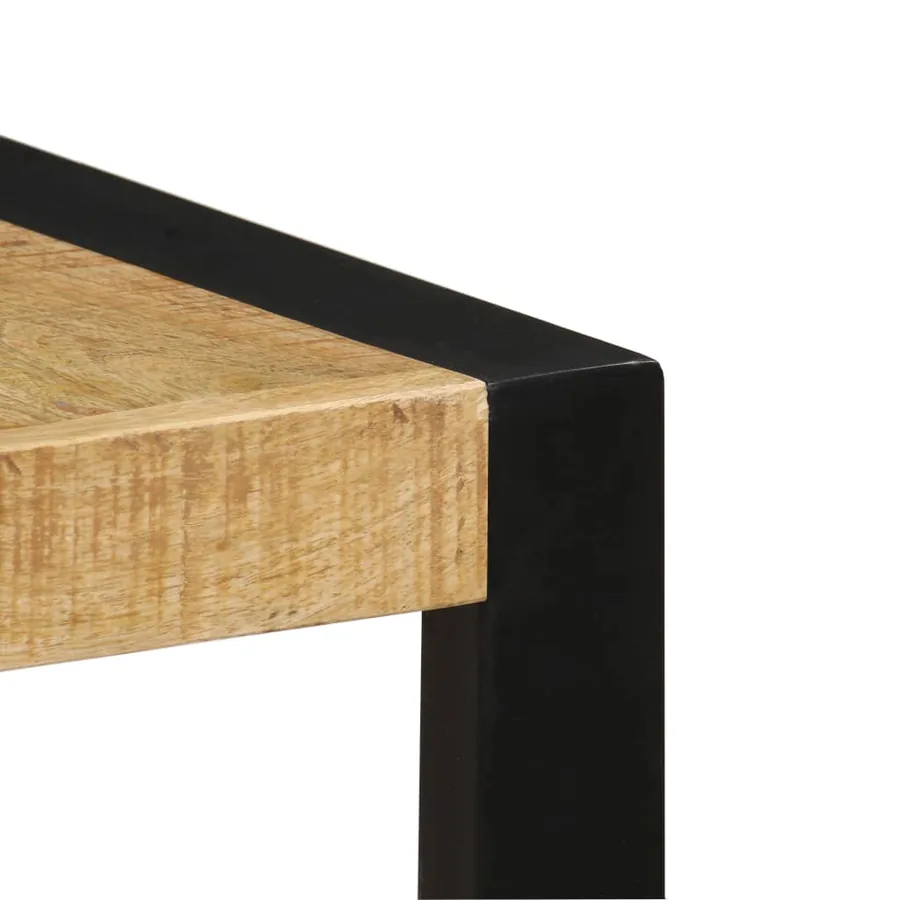 Table à manger 140x70x75 cm Bois de manguier massif - 5