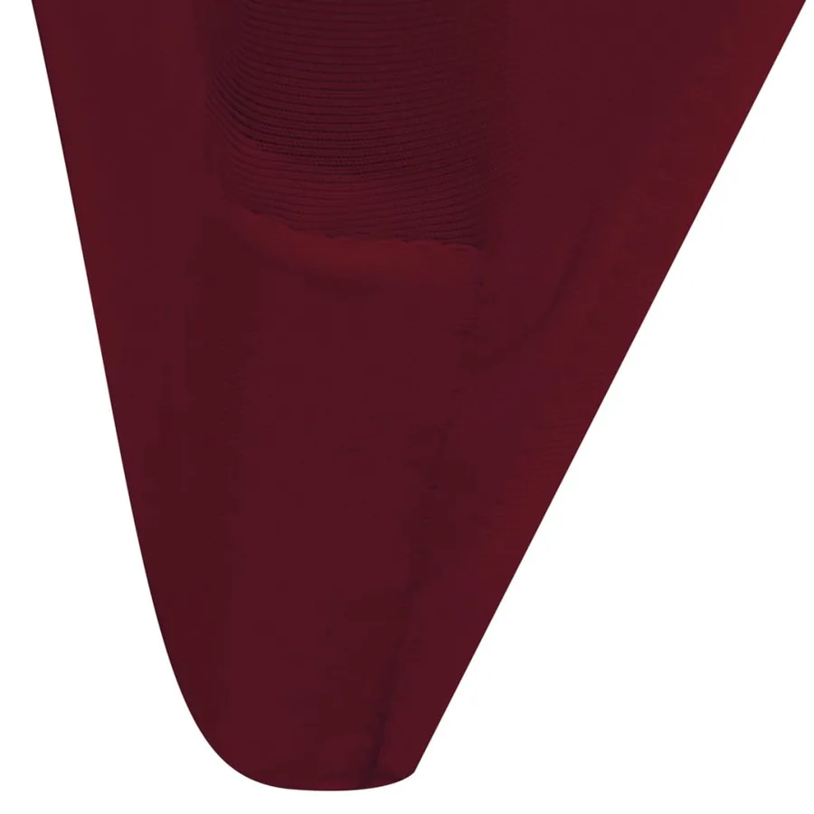 Housses élastiques de chaise Bordeaux 18 pcs - 6