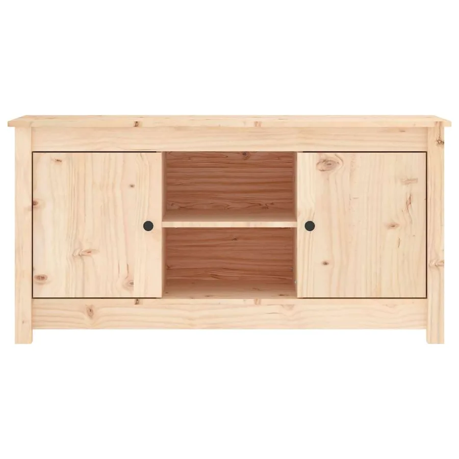 Meuble TV 103x36,5x52 cm Bois de pin massif - 3