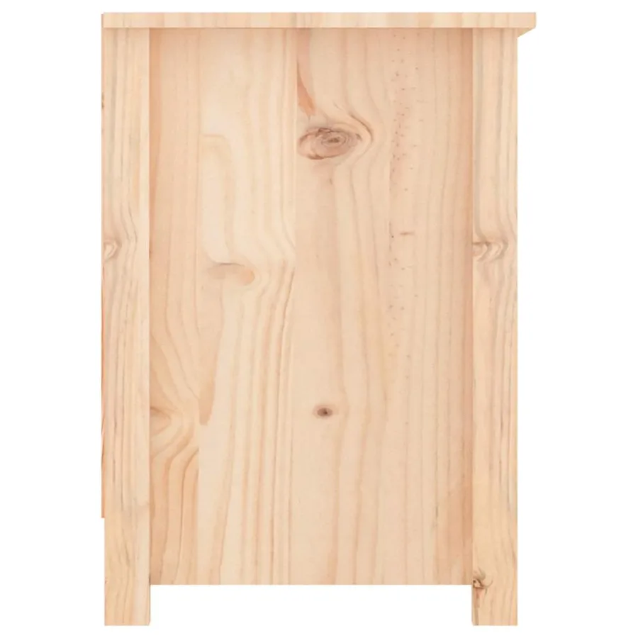 Meuble TV 103x36,5x52 cm Bois de pin massif - 5