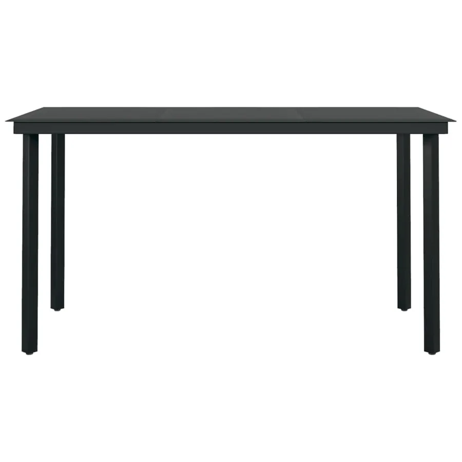 Ensemble à manger de jardin 5 pcs Marron - 6