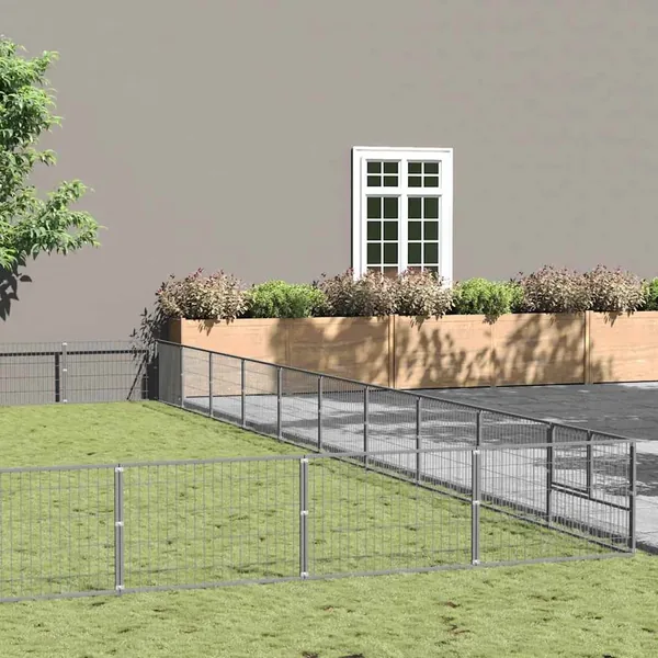 Chenil Argenté 100 m² Acier