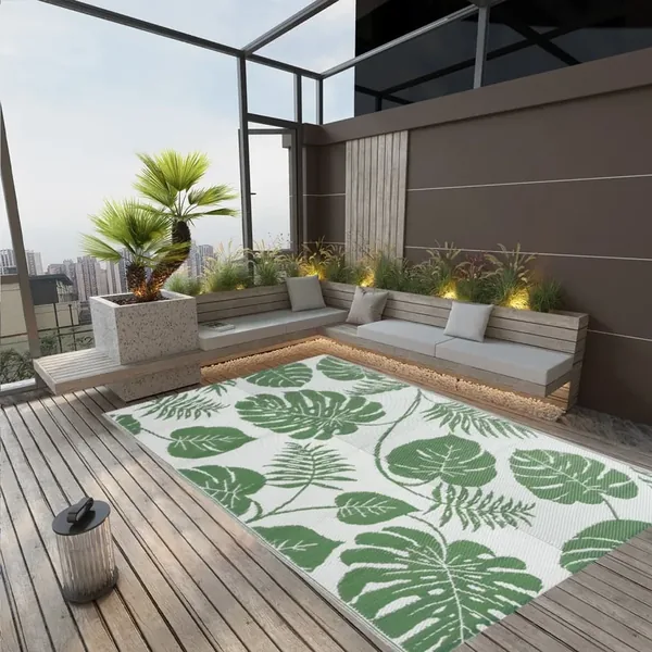 Tapis d'extérieur ARAKIL Vert 190x290 cm PP