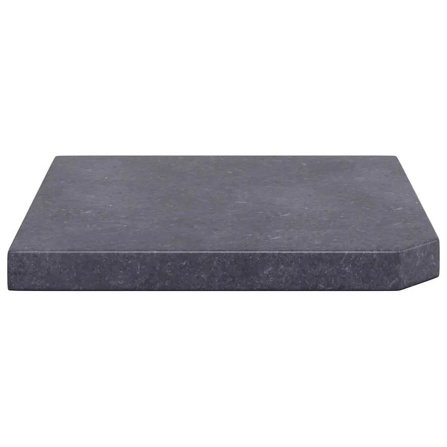 Plaque de poids de parasol Noir Granite Carré 25 kg - 5