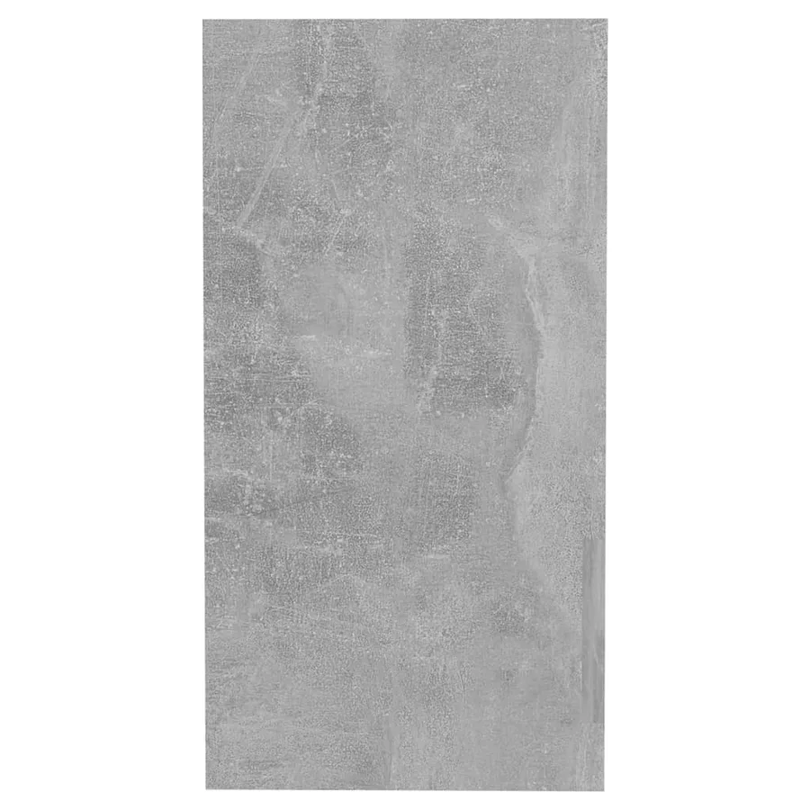 Table d'appoint gris béton 50x26x50 cm bois d'ingénierie - 5